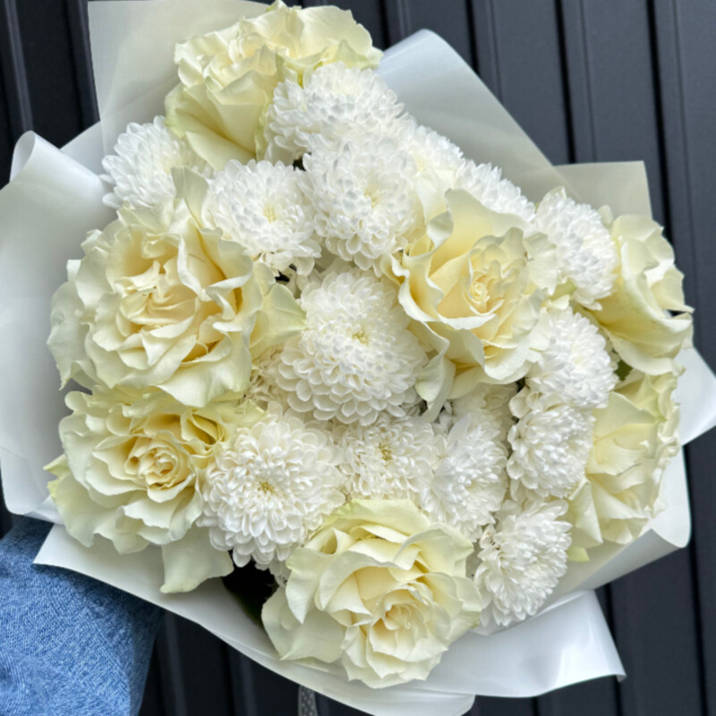 Белоснежный букет, стандартный