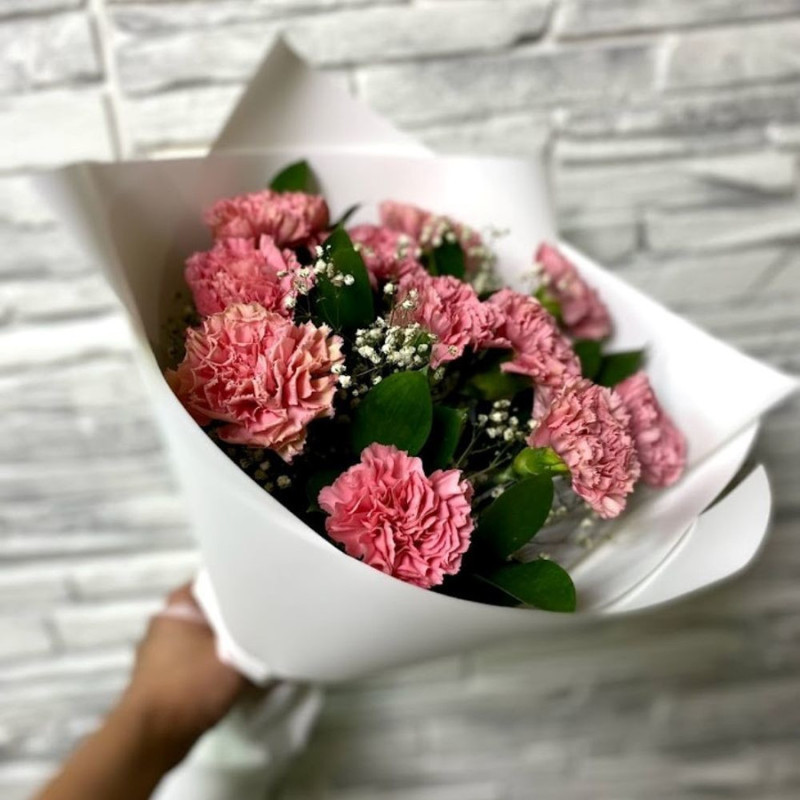 Диантус и гипсофила, стандартный