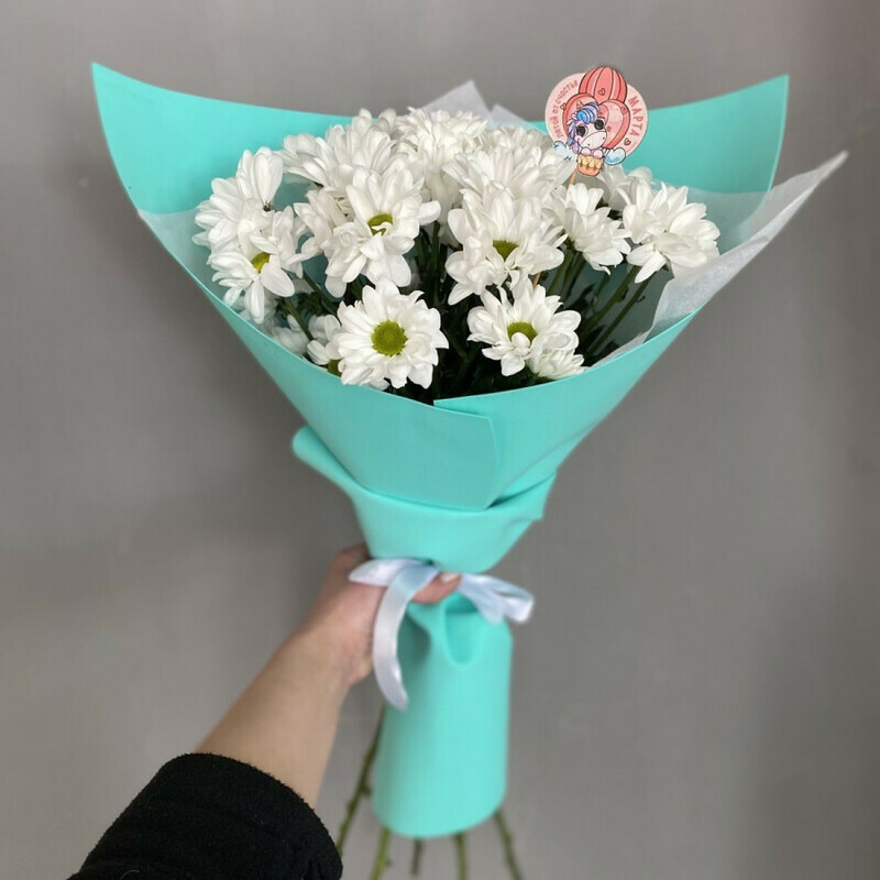 5 хризантем, стандартный