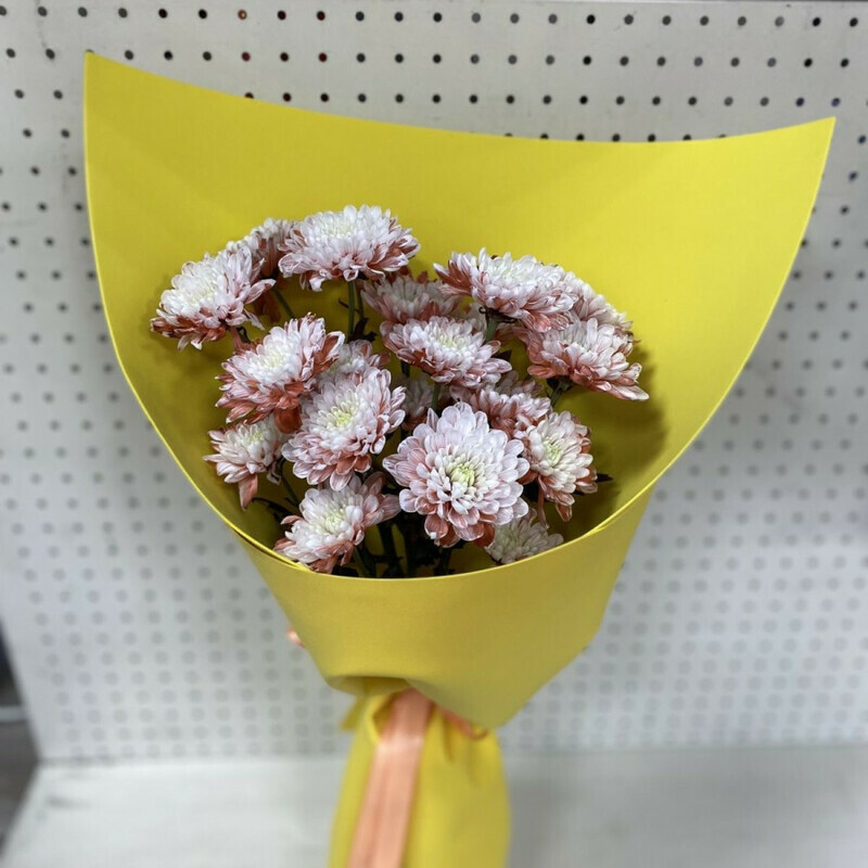 3 хризантемы, стандартный