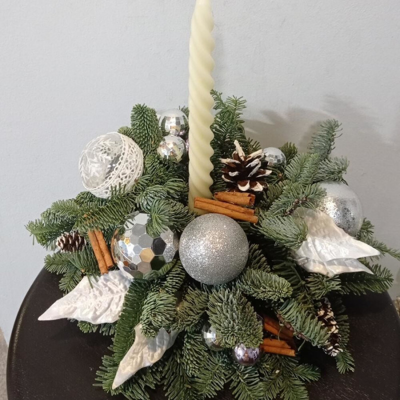 Композиция со свечой и нобилисом, стандартный