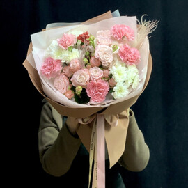 Сборный букет «Карамель»