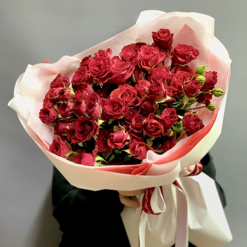 Kustovie krasnie rozi, 15 krasnih kustovih roz