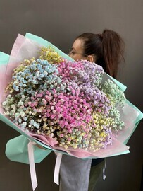 Букет из 15 гипсофил