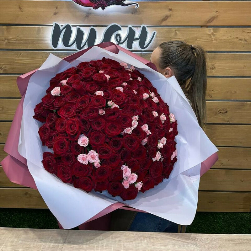 101 роза, стандартный