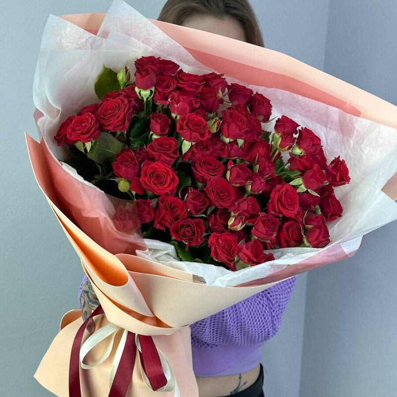 Buket kustovih roz, standart