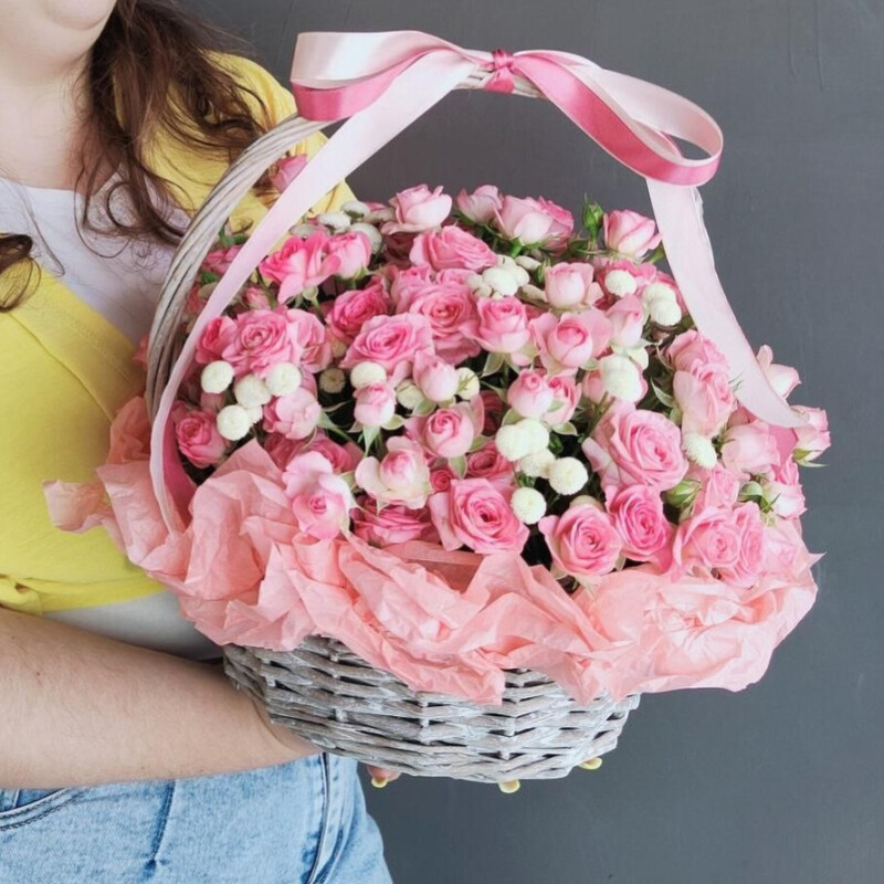 Korzina Pink Heops h19 s matrikariej, standart