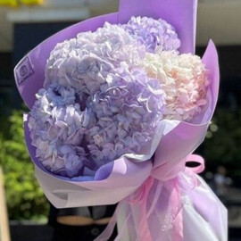 Букет гигант из гортензий