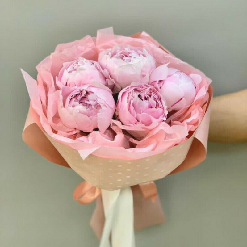 Пионы букет, стандартный