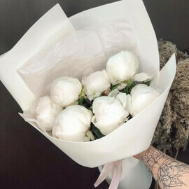 Пионы букет