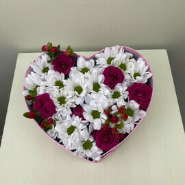 Цветы в коробке