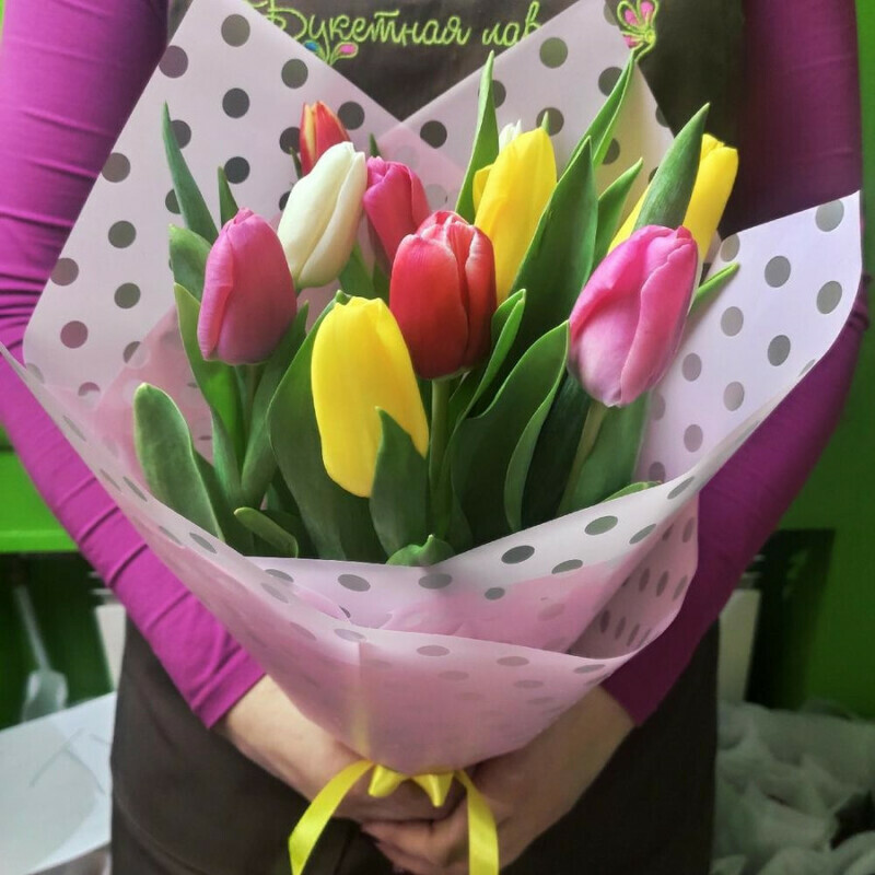11 тюльпанов микс, стандартный