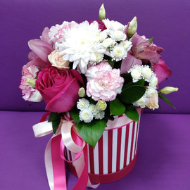 Цветы в коробке