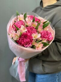 Букет Розовый взрыв