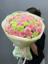 Букет из 51 диантуса