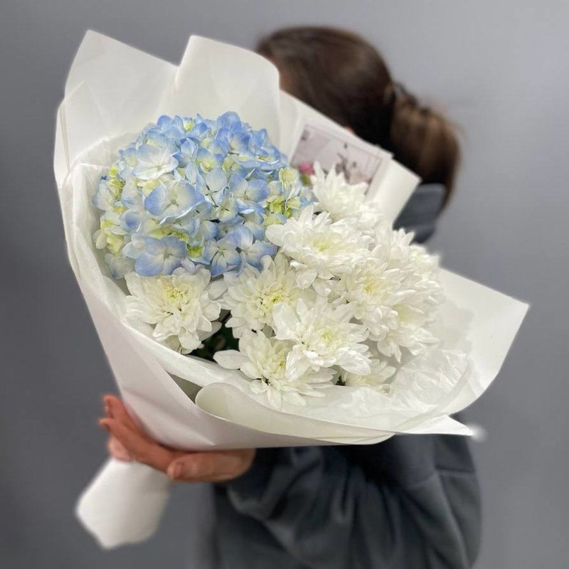 Букет Небесная лазурь, стандартный