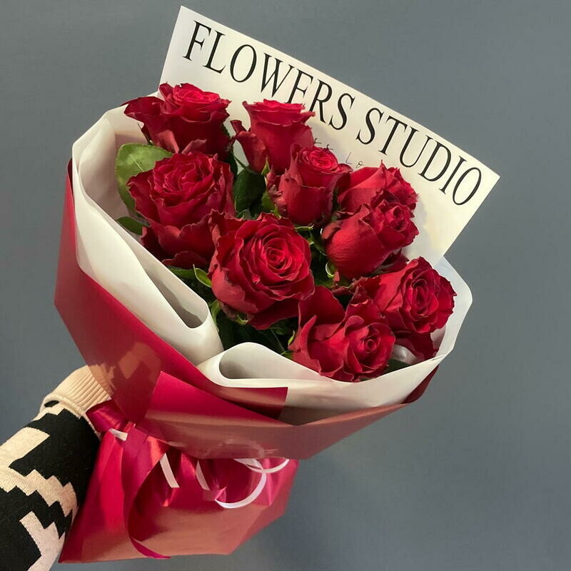 Букет красных роз, стандартный