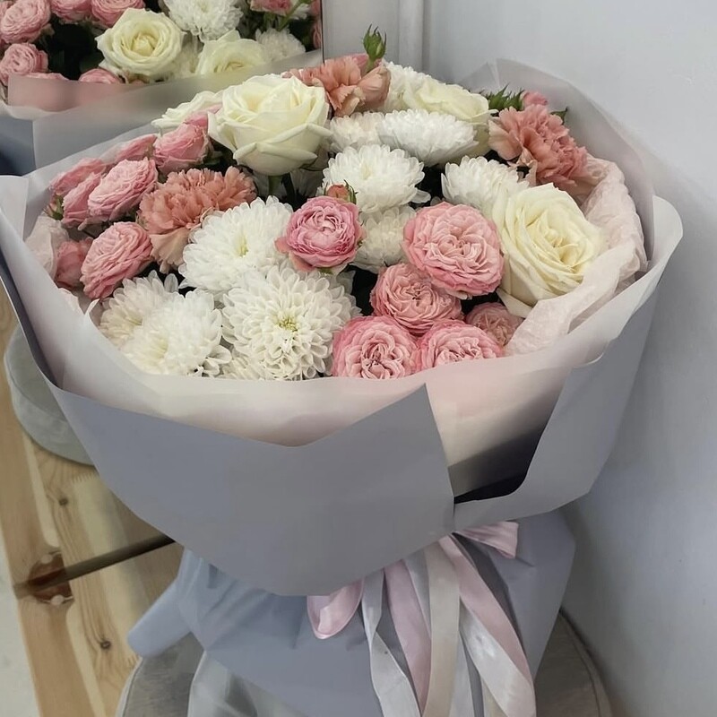 Нежный букет маме, нежный букет маме