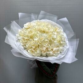 French white roses 15 pieces