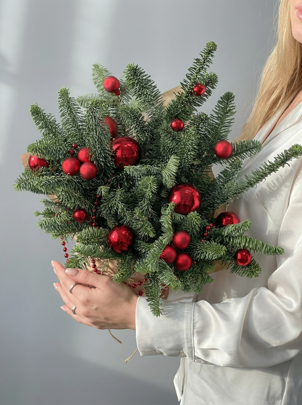 Novogodnyaya kompozitciya "Prazdnik k nam prihodit", novogodnyaya kompozitciya "prazdnik k nam prihodit"