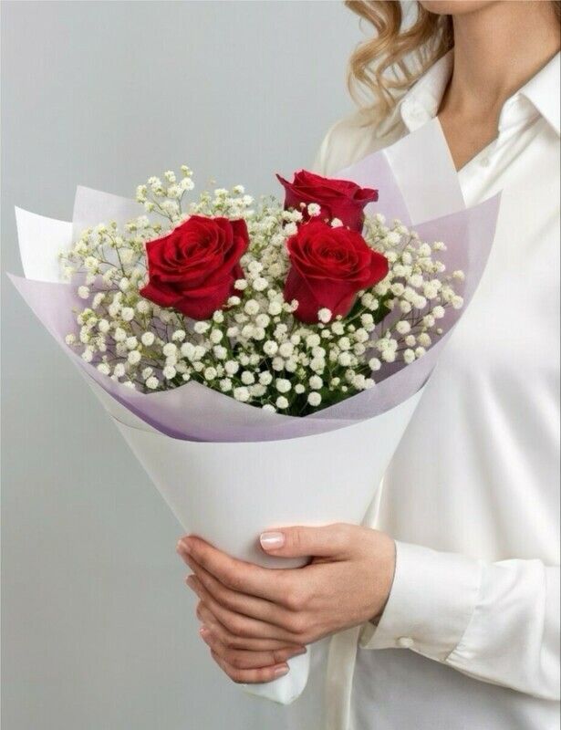 Buket s rozami «Alie parusa», reduced