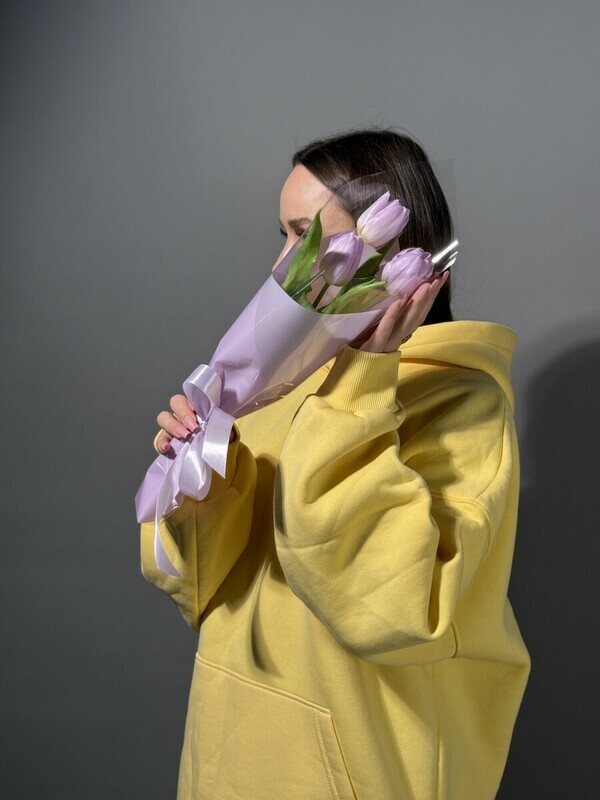 Buket-kompliment "3 tyul_pana" №2, reduced