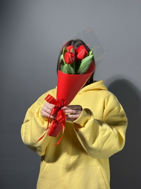 Buket-kompliment "3 tyul_pana" №1, reduced