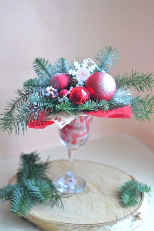 Новогодняя композиция , стандартный