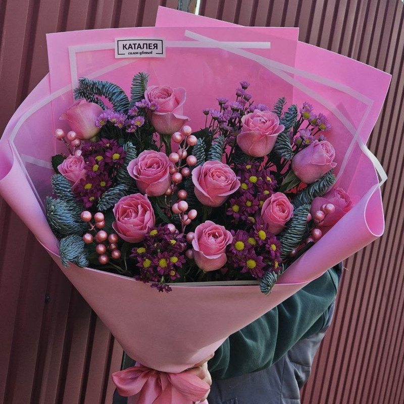 novogodnij buket miks, standart