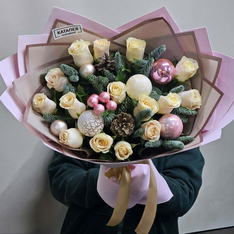 букет микс зимний, стандартный