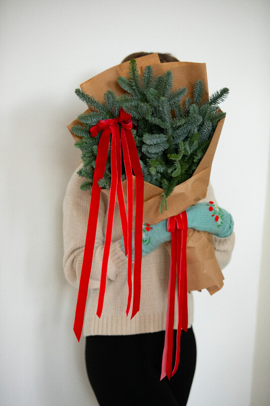 Novogodnee chudo, novogodnij buket