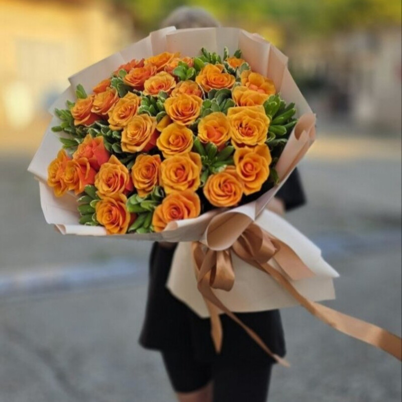 Bouquet "Orange sun", standart