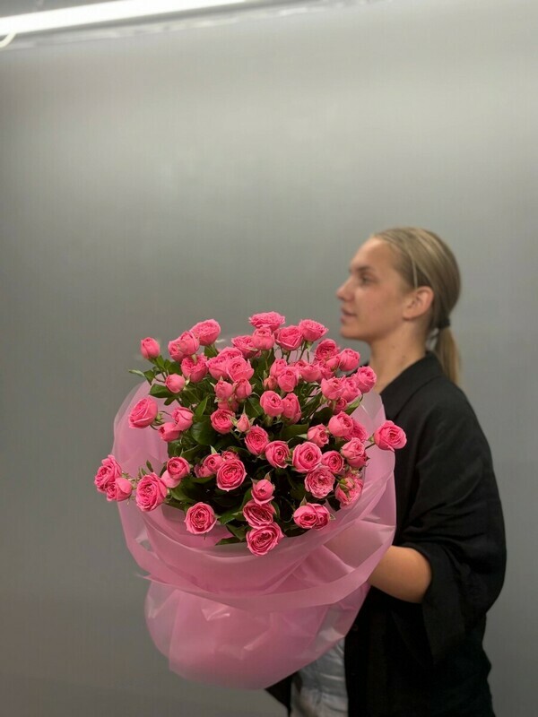 Buket iz kustovoj rozi, buket iz kustovoj rozi