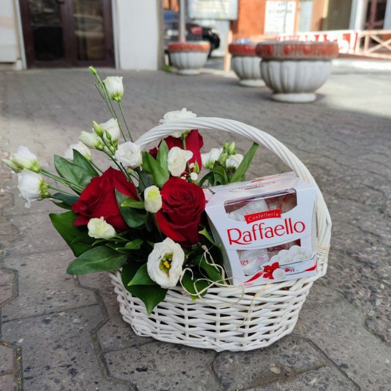 Корзина с Рафаэлло, стандартный