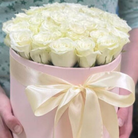 Rozi v korobke(belie)