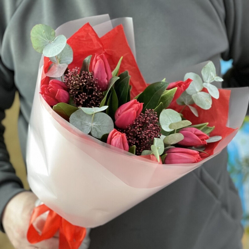 Тюльпаны/Скиммия, стандартный