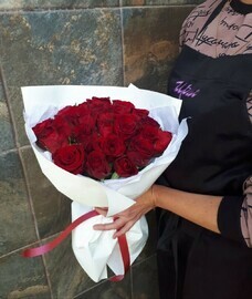 Красное в белом