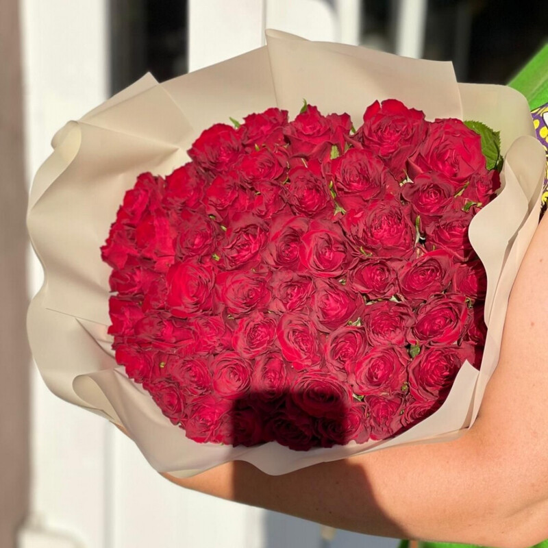 55 krasnih roz., standart