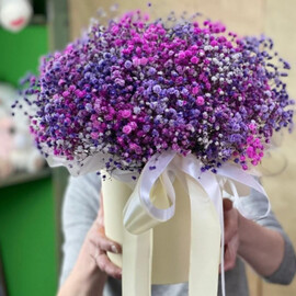 Коробка с гипсофилой