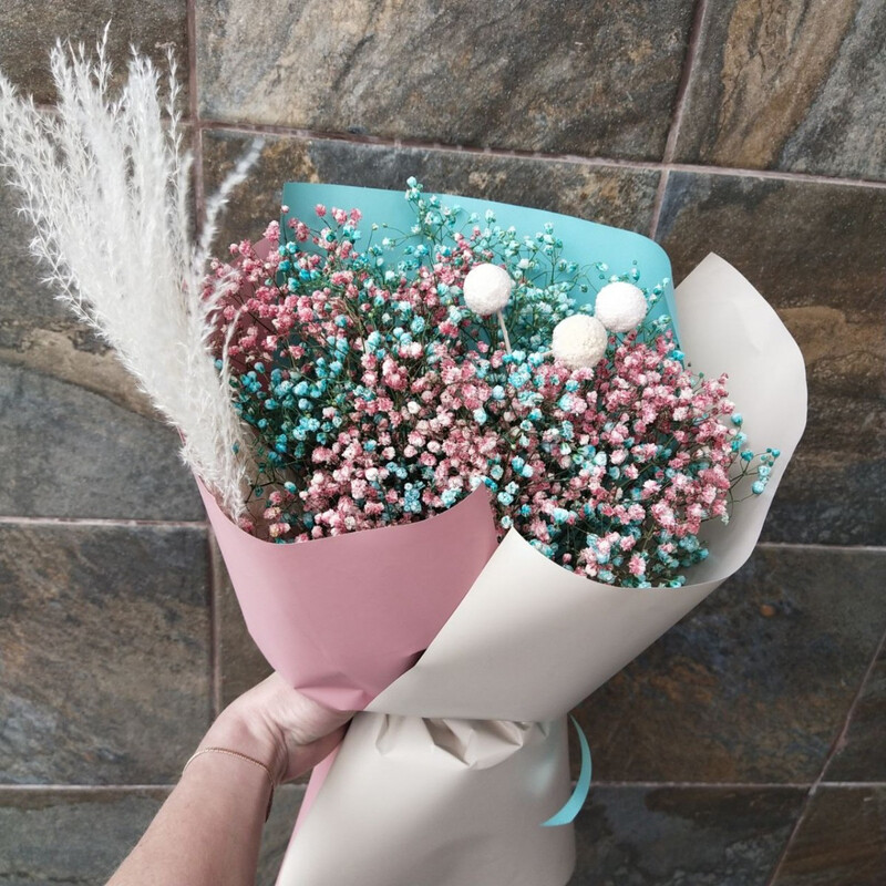 Gipsofila s suhotcvetami, standart