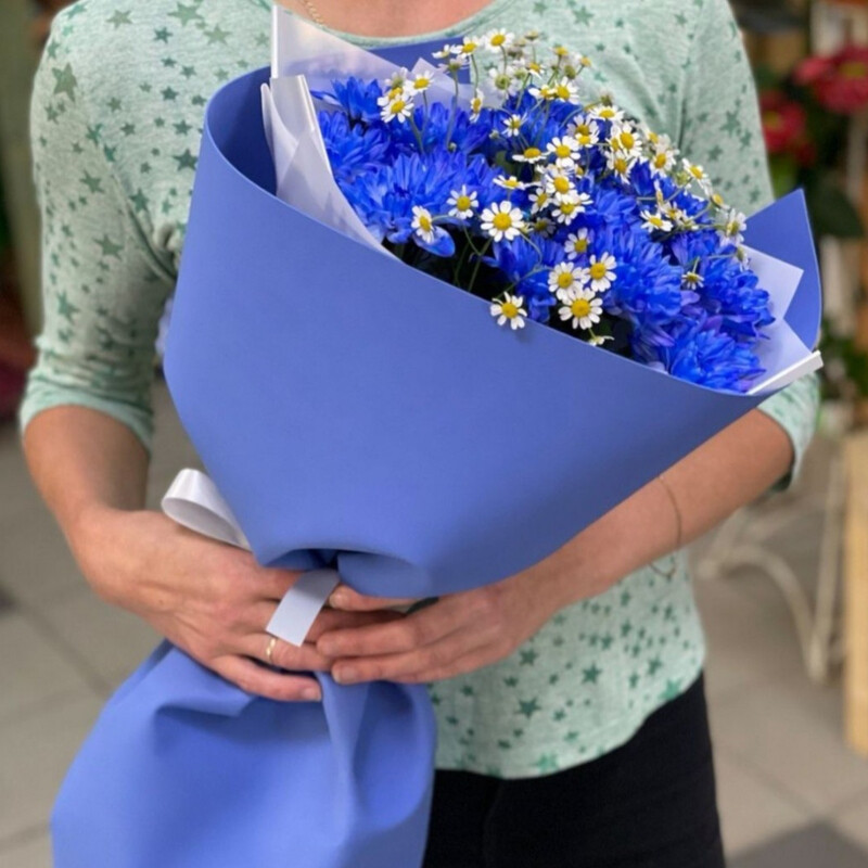 Балтика и ромашки(синяя), стандартный