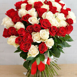 Букет 101 роза