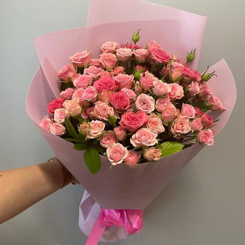 Букет кустовых роз, букет кустовых роз