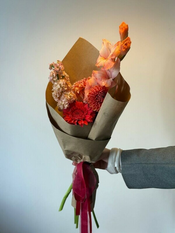 Букет осенний комплимент, стандартный