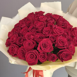 Монобукет из 51 розы