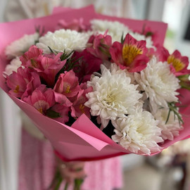 Розовая пудра