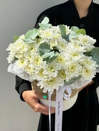 Композиция из хризантем