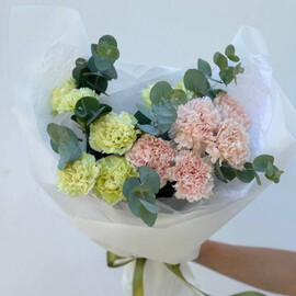 Букет из 11 диантусов