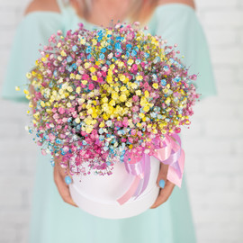 Композиция с гипсофилой