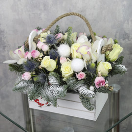 YAshik s tcvetami «Snezhnaya karusel_»